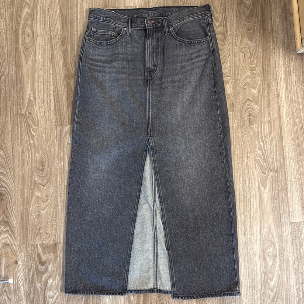 Levi's Women's Black Denim Skirt